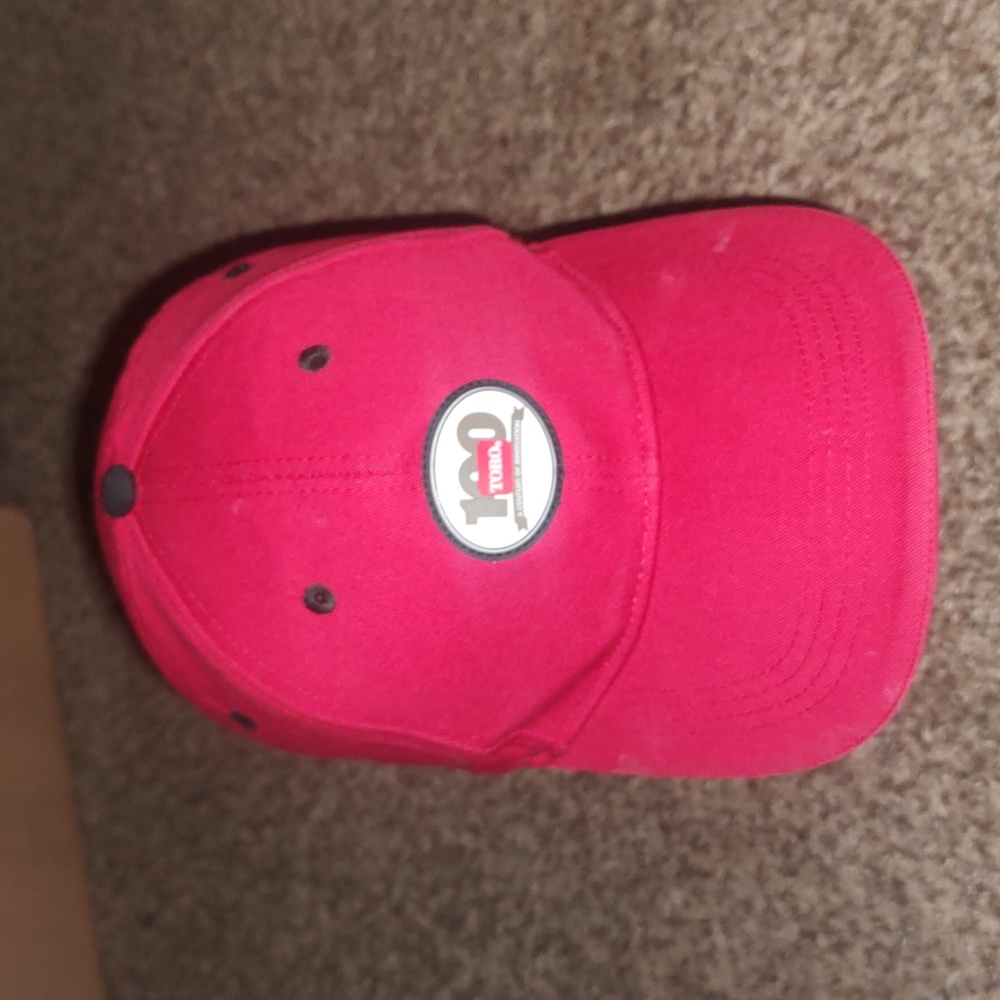 TORO 100 Years Anniversary Red Trucker Hat Cap Ahead Limited Edition Strapback